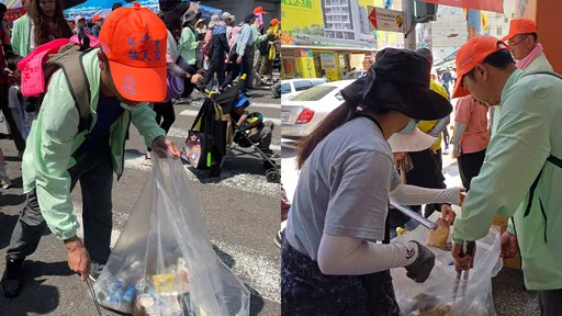 18年來最特別結緣品「一大袋垃圾」　暖心夫妻：媽祖在我們心中