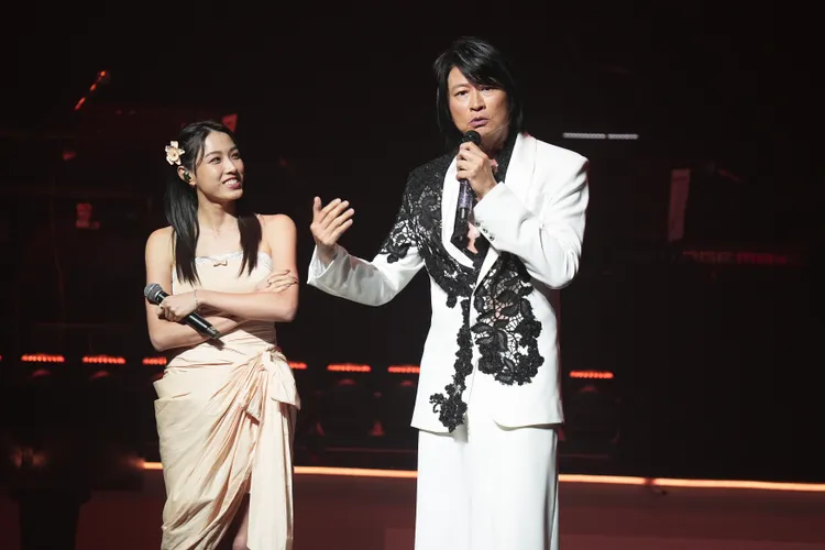 游鴻明笑說，女兒是他的包養對象。彭欣偉攝