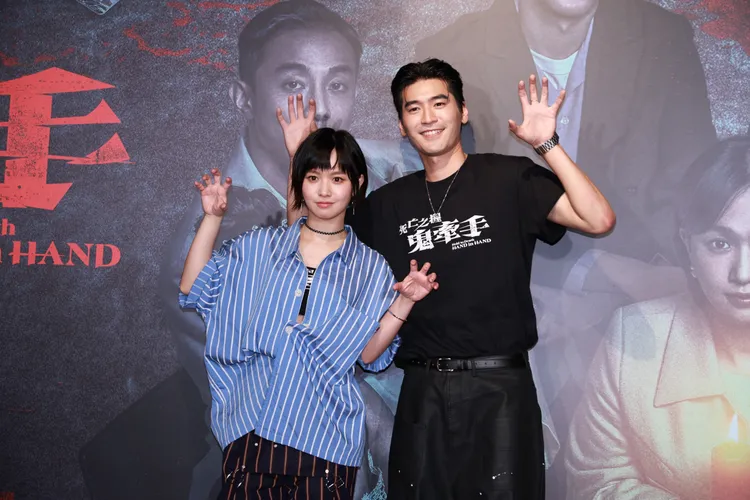 嚴正嵐（左）與涂善存。彭欣偉攝