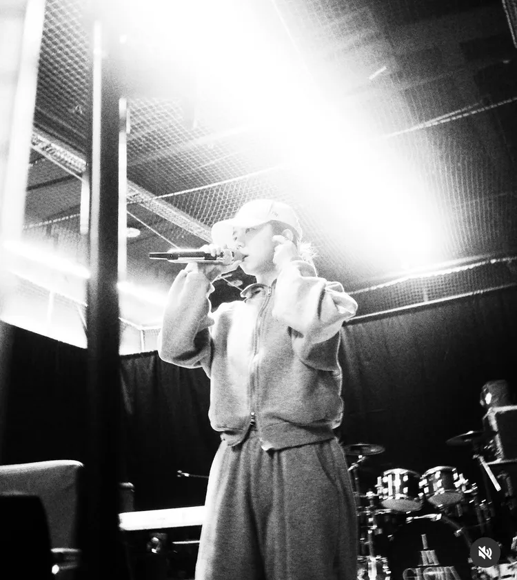 鄧紫棋賣力練唱，全力備戰大巨蛋演唱會。翻攝鄧紫棋IG