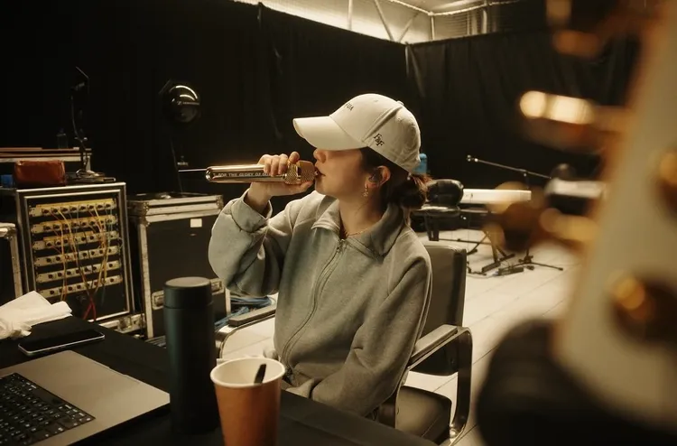 鄧紫棋曬出彩排畫面。翻攝鄧紫棋IG