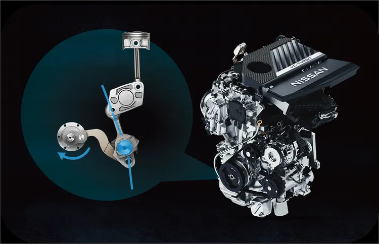 NISSAN X-Trail搭載榮獲Wards Auto全球十大引擎的1.5T VC-TURBO可變壓縮比引擎搭配輕油電動力系統。業者提供