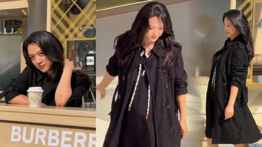 46歲湯唯大肚踩街　全網恭喜懷二胎