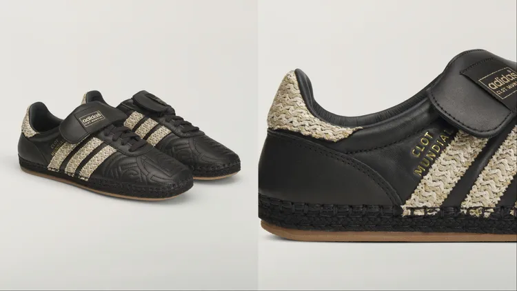 adidas Originals x CLOT「Mundial」系列CLOT MUNDIAL BY EDC，5290元。品牌提供