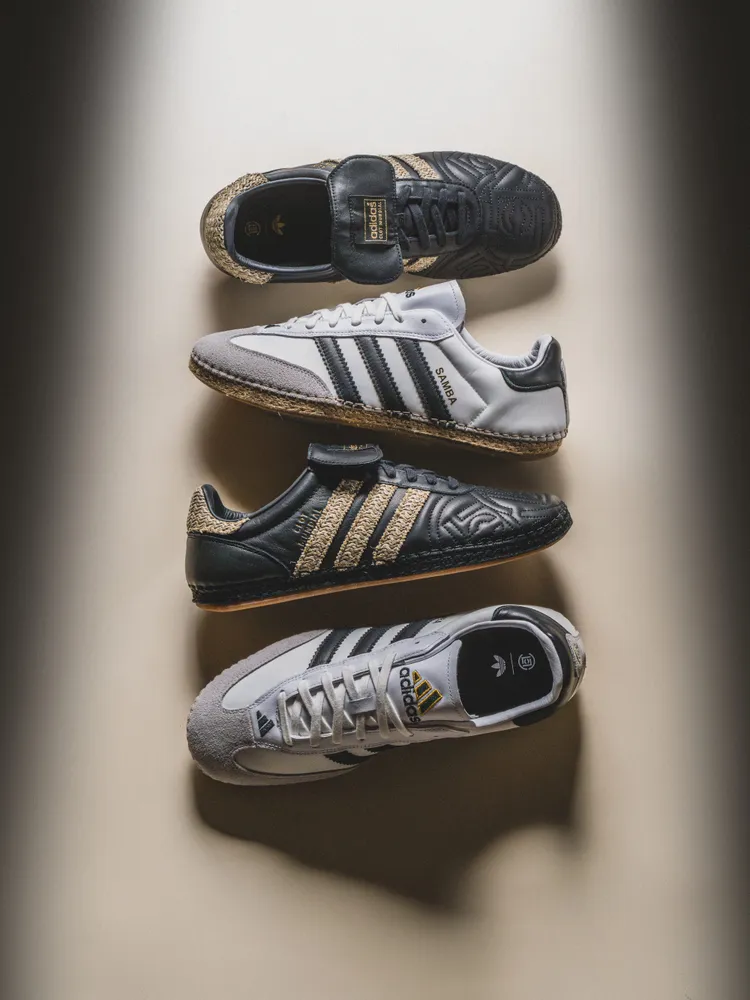 Mundial系列推出2款拉菲草鞋款。品牌提供