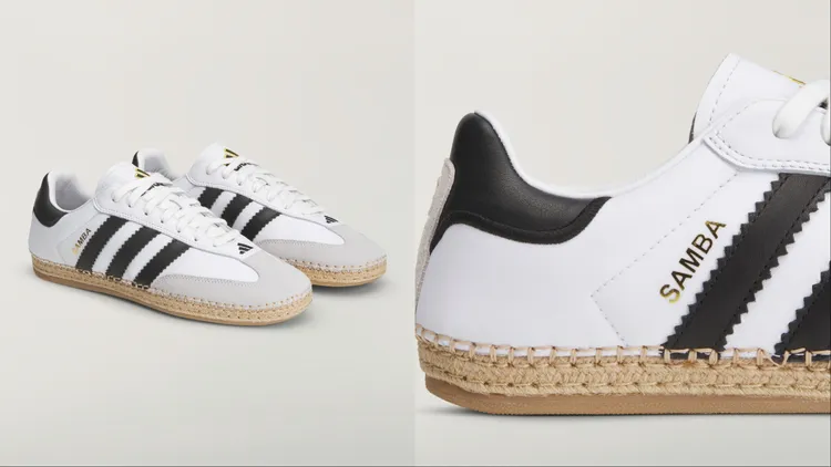 adidas Originals x CLOT「Mundial」系列CLOT SAMBA BY EDC，4890元。品牌提供