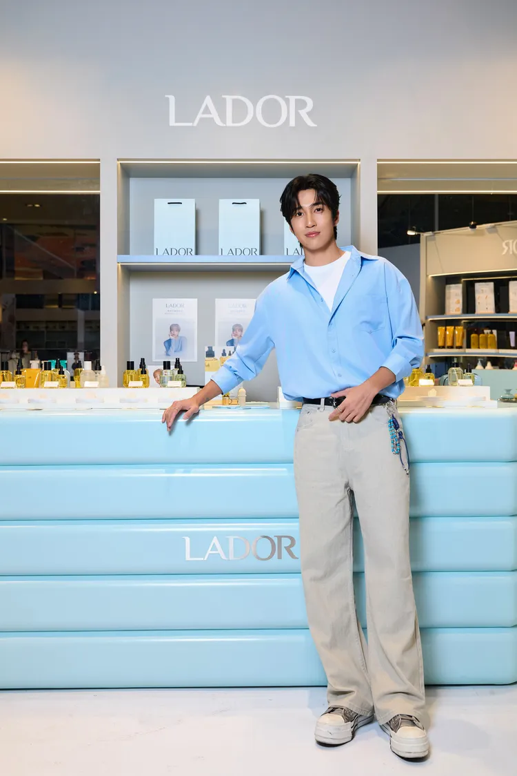 婁峻碩擔任LADOR一日店長。品牌提供