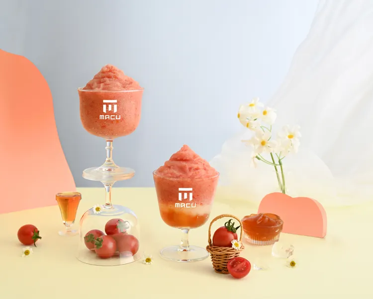 最新推出「蕃茄系列」飲品。麻古茶坊提供