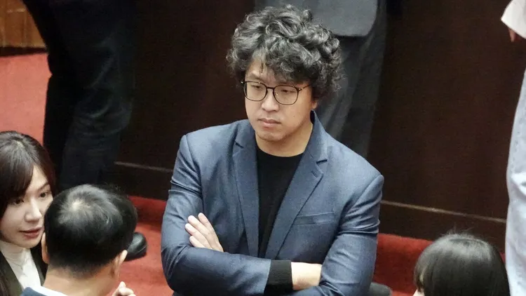 立委沈伯洋可能代表民進黨參選台北市長。資料照片