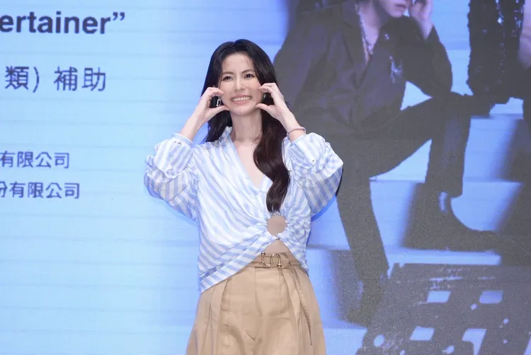 任容萱友情客串挑戰沒嘗試過的角色。彭欣偉攝影