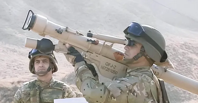 中國外銷款的前衛二肩射飛彈。翻攝中國解放軍網