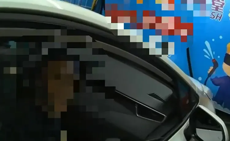 警方進行盤查。翻攝畫面