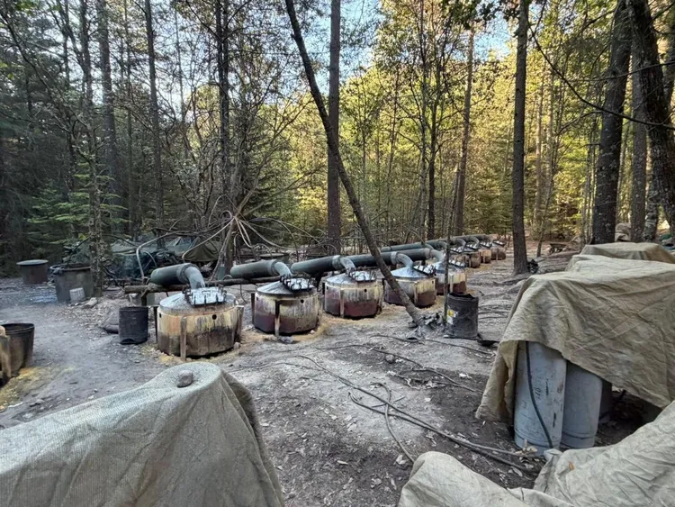 墨西哥毒梟的製毒工廠規模驚人。路透社