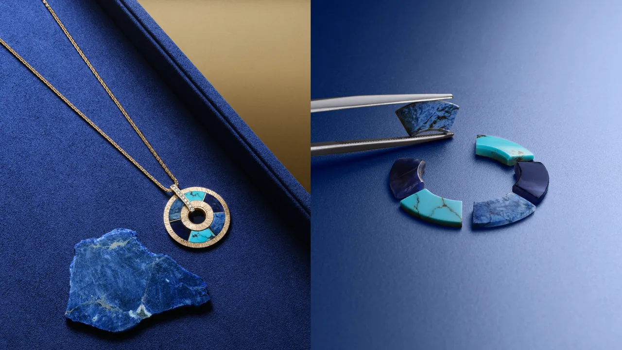 伯爵Possession系列推出帶有層次藍感的新作。品牌提供