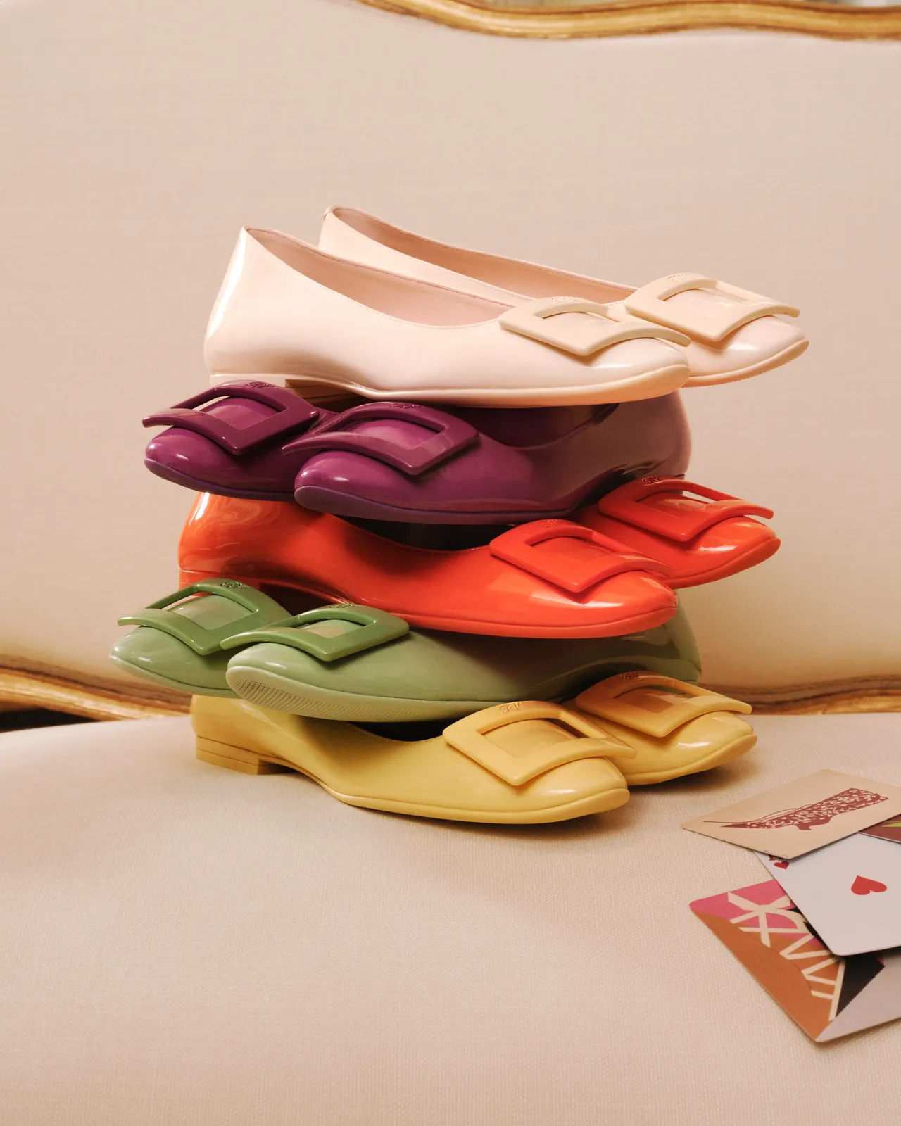 U-Look系列推出0.5公分的輕量芭蕾舞鞋。品牌提供