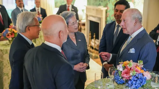 英王訪美點名要見科技領袖　除黃仁勳還有這位台灣出生企業家