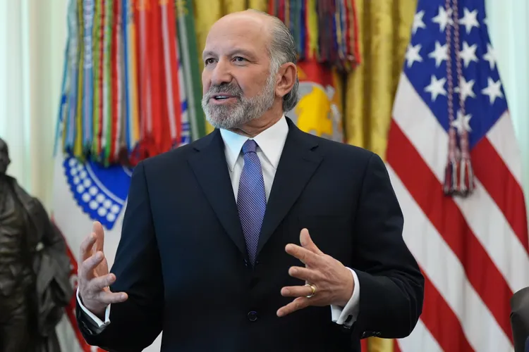 美國商務部長盧特尼克公認是川普的「關稅大將」。美聯社