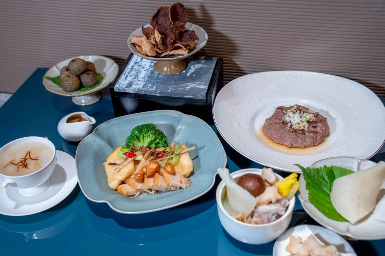 漢來名人坊洲際店的陳皮料理，只賣到四月底。業者提供