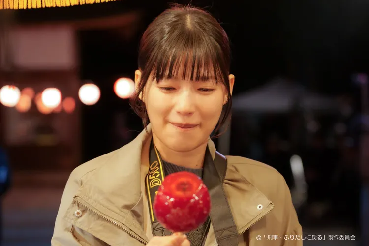 石井杏奈透露一看到《刑警的重啟人生》劇本就停不下來。Hami Video提供