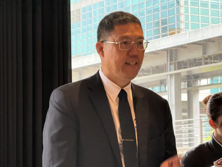 耀穎董事長鄭偉民。呂承哲攝