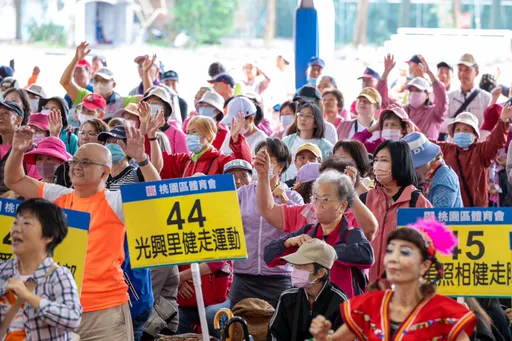 擴展全民運動能量！桃園市舉辦健行活動　逾1,500人熱情參與