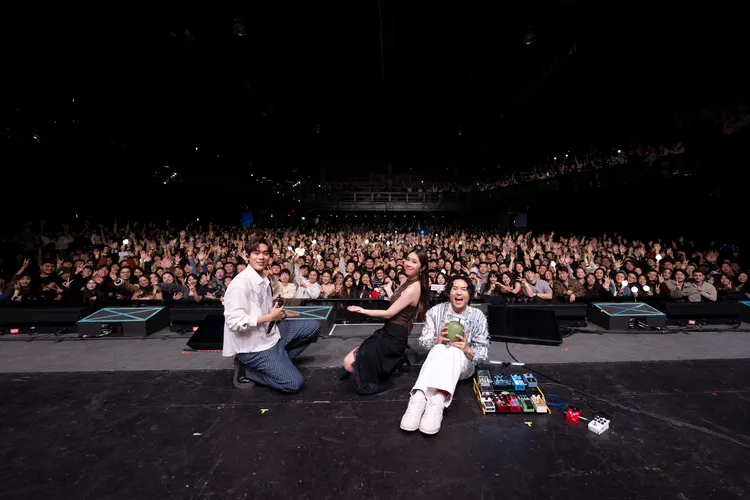 告五人首度唱進波士頓。相信音樂提供