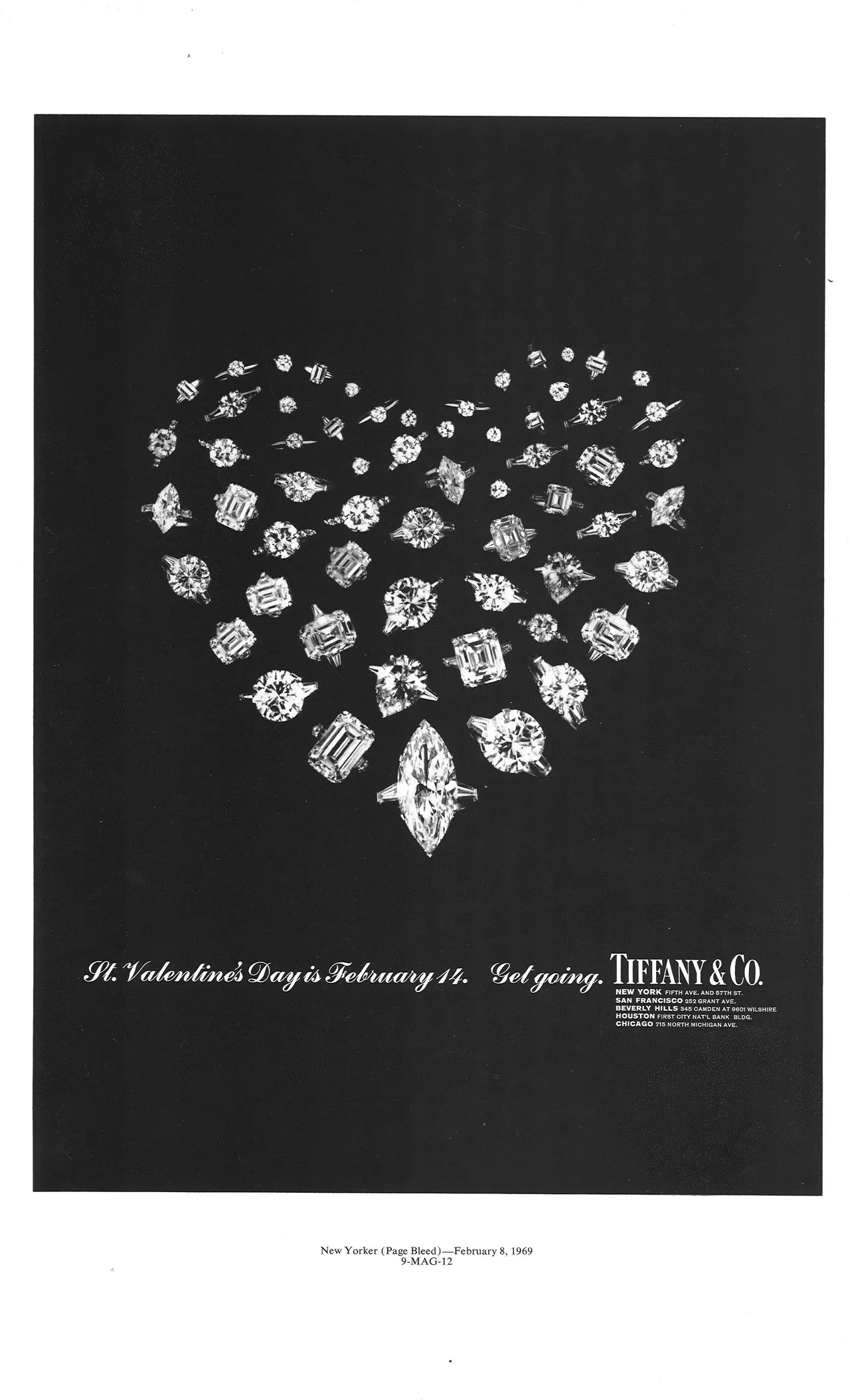 Tiffany廣告1969年，古典珍藏庫。品牌提供
