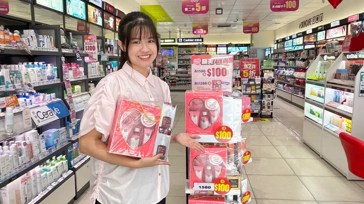 屈臣氏「 LOVE 好禮季」推出千件商品任意混搭第二件五折優惠。屈臣氏提供