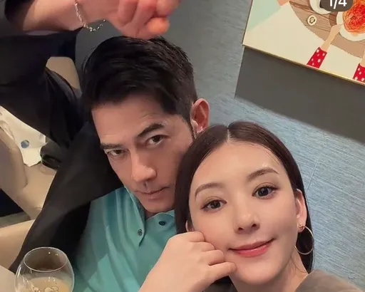 超甜！郭富城與嫩妻慶結婚9周年　「2小手」亂入燭光晚餐