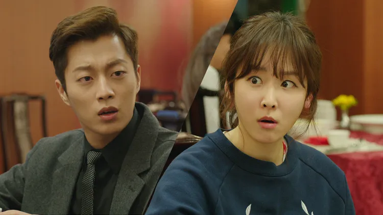 尹斗俊（左）、徐玄振經常為了「吃」爭吵。中天娛樂台提供