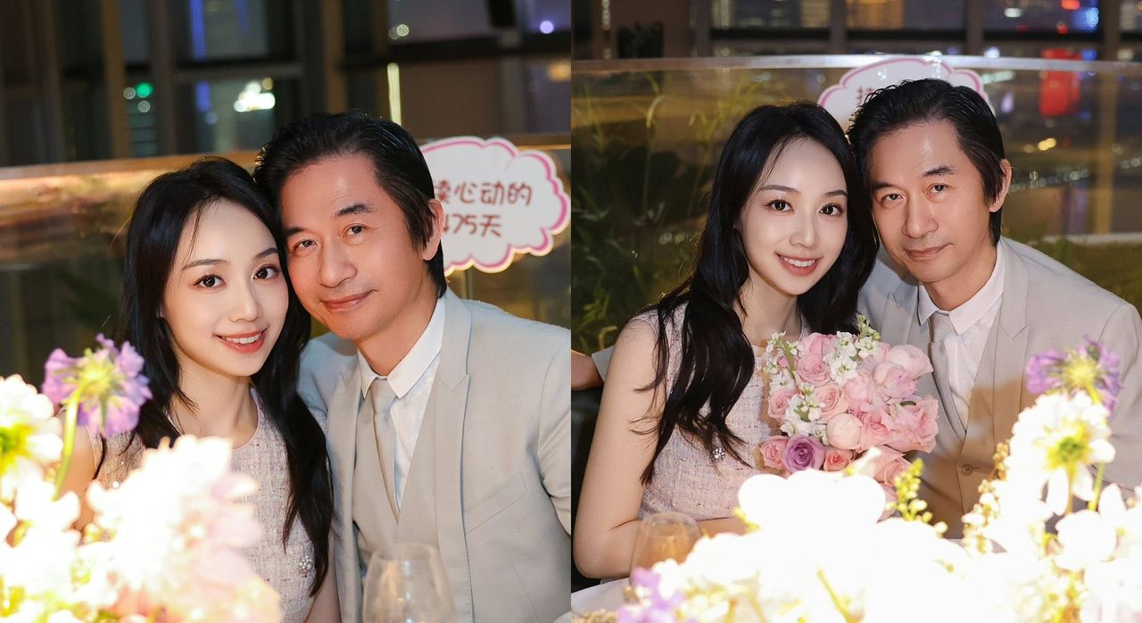 黃舒駿告白小24歲嫩妻 「多麼幸福遇見你」結婚15年放閃