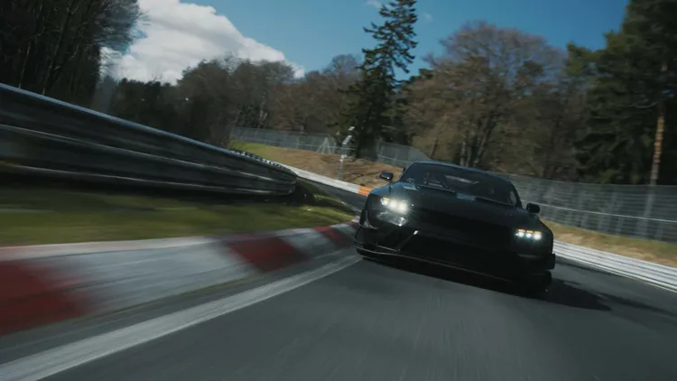 相較原本GTD，Mustang GTD Competition透過動力、空力與輕量化全面升級，單圈成績進步超過11秒。原廠照片