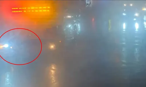 北市暴雨中小黃「鬼切」撞公車　55歲駕駛下車突昏迷倒地