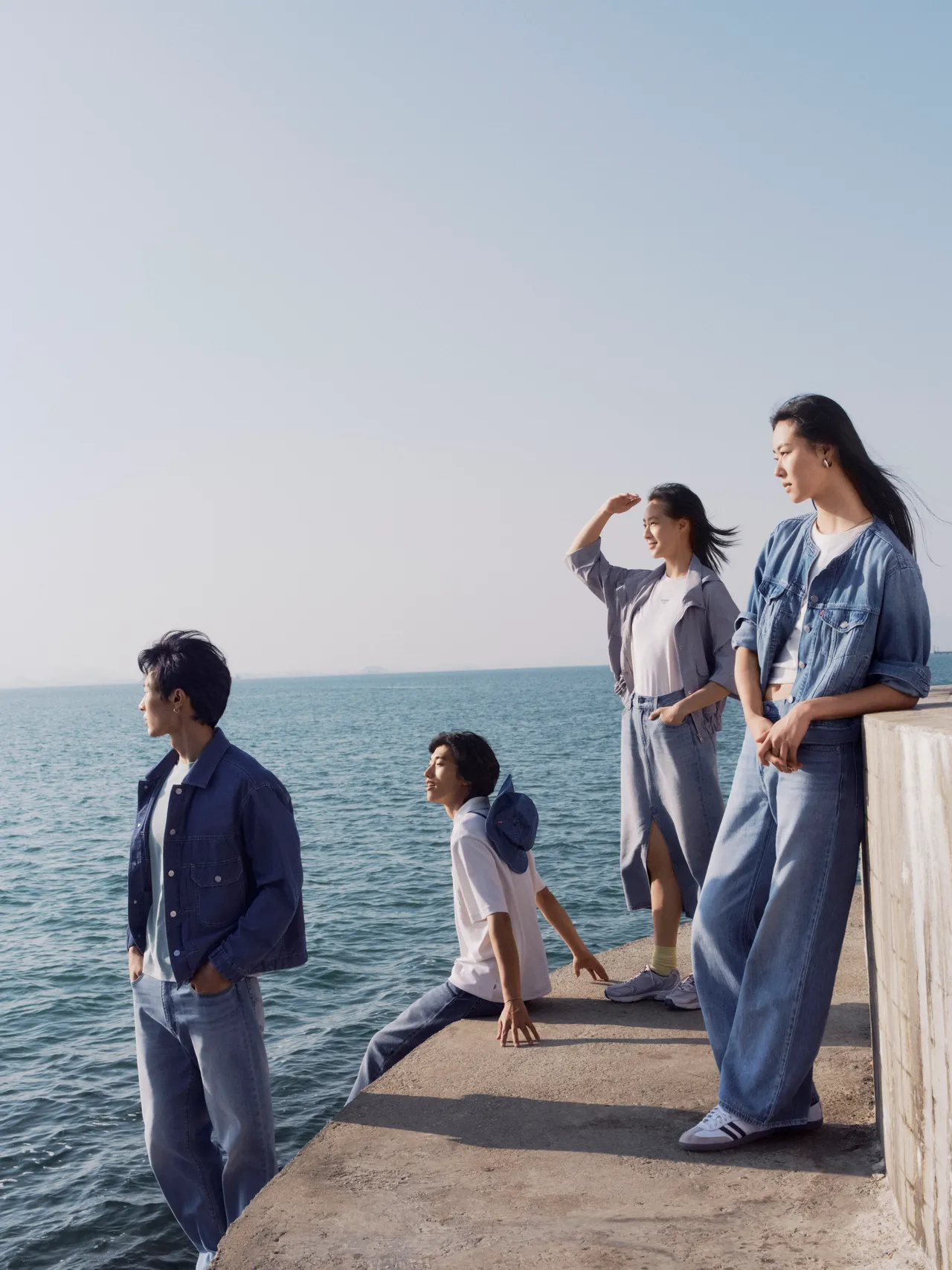 Levi’s推出全新Performance Cool冰酷系列。品牌提供