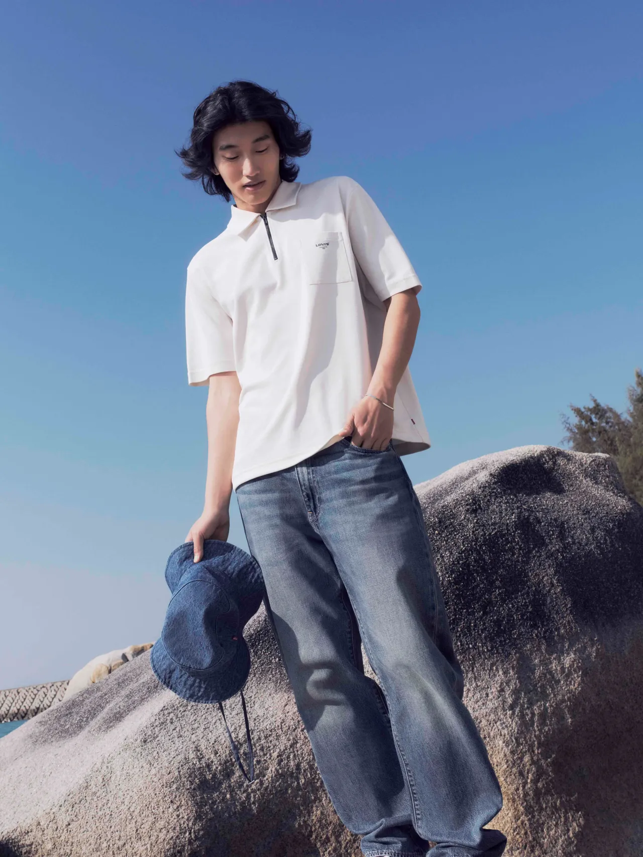 Levi’s® 568™直筒繭型丹寧褲，4590元。品牌提供