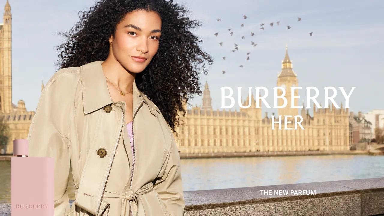 BURBERRY HER女性香精，30ml／3500元、50ml／5050元、100ml／7060元。品牌提供
