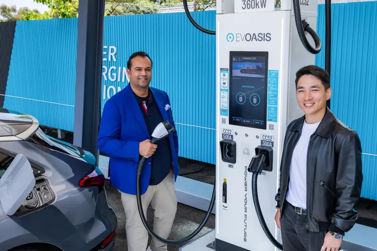 EVOASIS獨家代營運Audi全台充電站，透過數據化管理與離峰機制，提升充電穩定與效率，實踐永續移動。業者提供