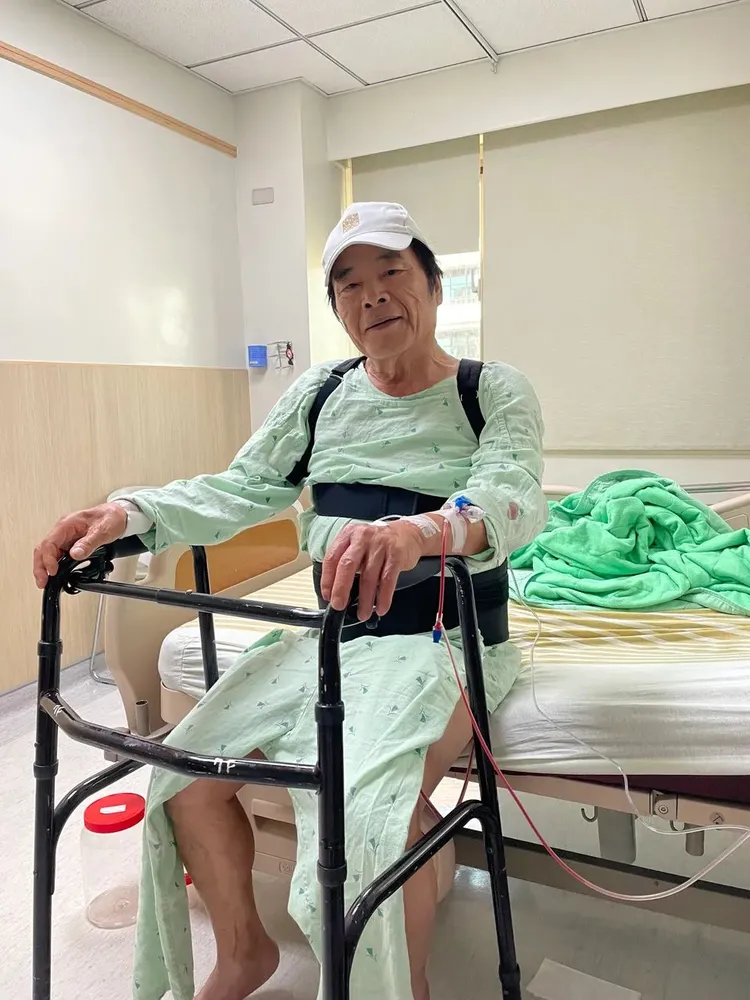 雷洪目前身體恢復良好。民視提供