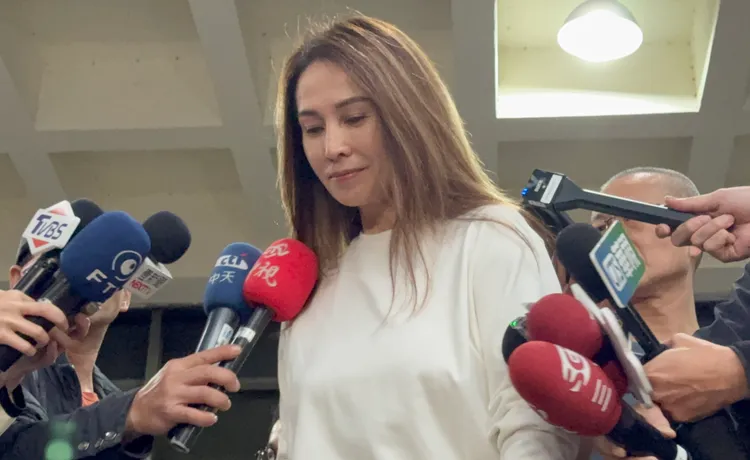 高金素梅日前100萬元交保後，哽咽向擔心她的人道歉，強調不會屈服於賴政府的政治追殺。資料照片。