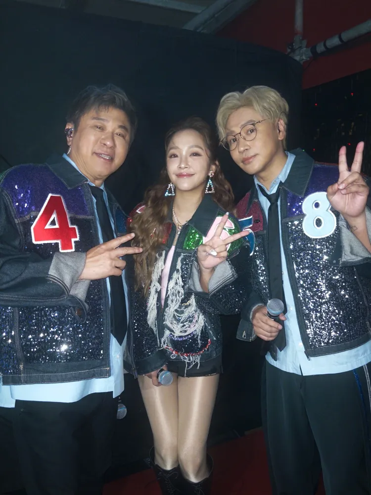 胡瓜（左）主辦「鑽石舞台之夜」，對所有表演有著超高要求。《下面一位》提供