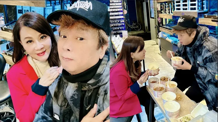 龍千玉與曹西平親如沒有血緣的家人。翻攝曹西平的粉絲愛團臉書