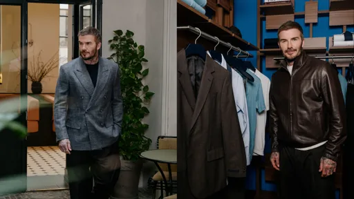 貝克漢操刀的BOSS春夏聯名來了　西裝、皮衣套上變優雅型男