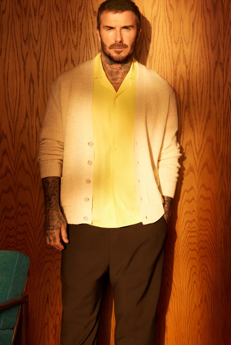 BOSS BY BECKHAM系列也不乏清爽的春夏造型。品牌提供