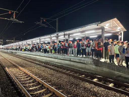 白沙屯媽祖進香人潮爆！單日疏運破12萬人　年增46%