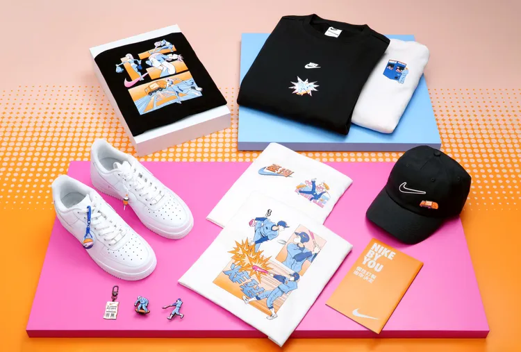 Nike By You生活運動家Every Move Counts 系列，4月起於 Nike臺北品牌體驗店率先發售，5月1日起陸續於其他指定零售店點發售。品牌提供