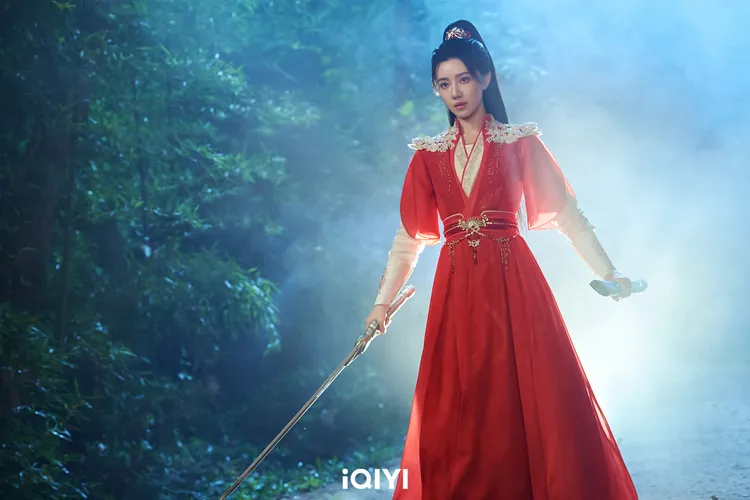 王鶴潤飾演辛湄，天生帶有剋夫體質。愛奇藝國際版提供