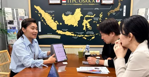 印尼時尚配件日本發光！　日本神戶快閃店簽單破3千萬