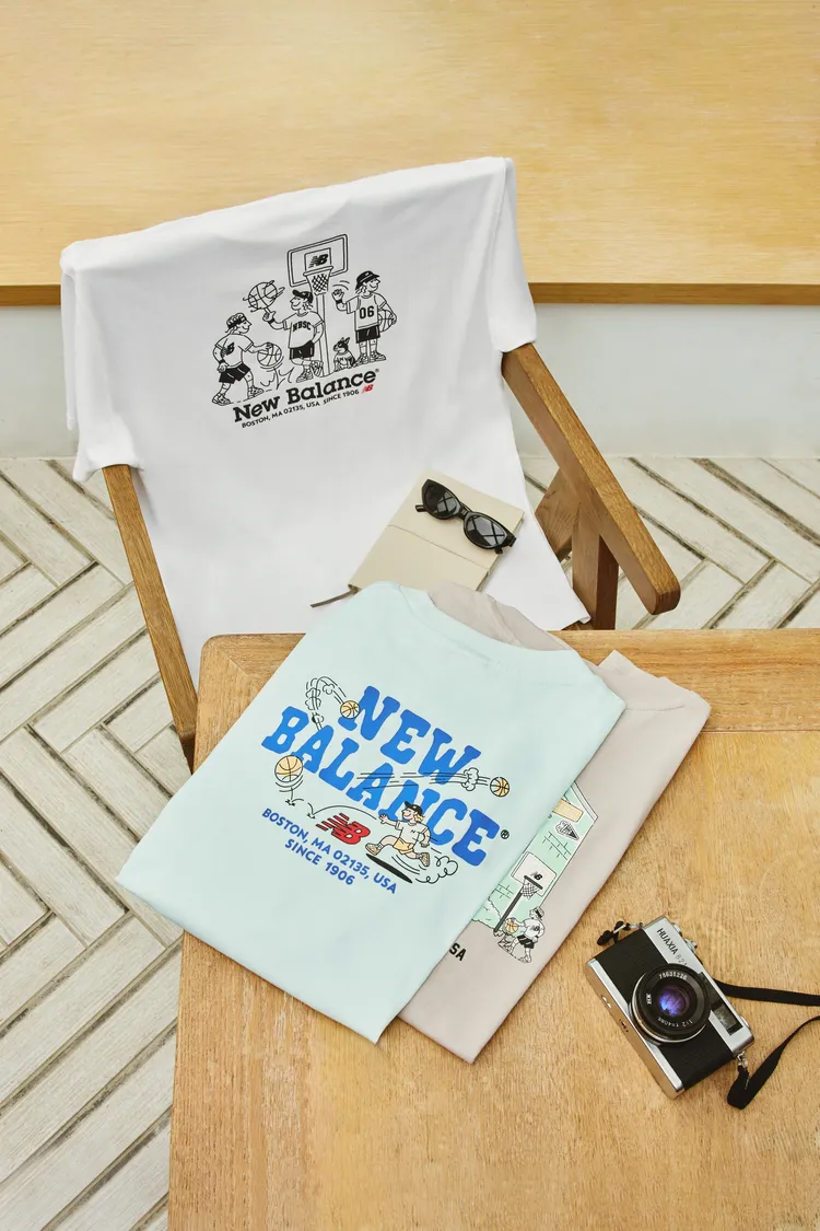 NB BOY系列以經典插畫風格再度回歸。品牌提供
