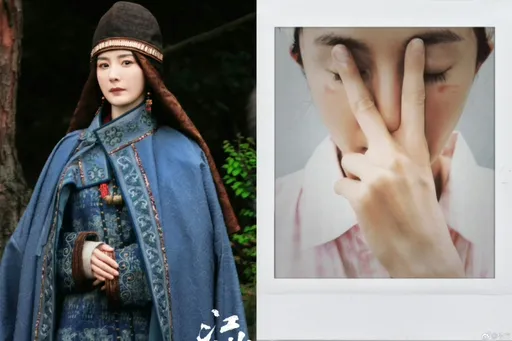 楊冪出事了！拍《江山大同》曬出燙傷照　美顏留兩條紅印　