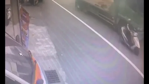 大貨車擦撞同向機車　騎士當場爆頭亡